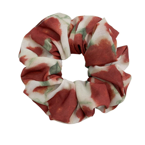 Chiffon Tiedye Handmade Hair Ring Headwear Women's Fresh High Elasticity Hair Accessories