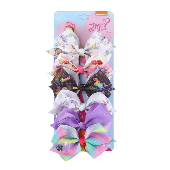 Children Hair Accessories Cloth Silver Cartoon Handmade Doll Plaid Side Clip Bow Tiara