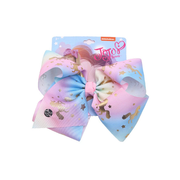 Children Hair Accessories Retro Handmade Unicorn Plaid Cloth Hair Clip