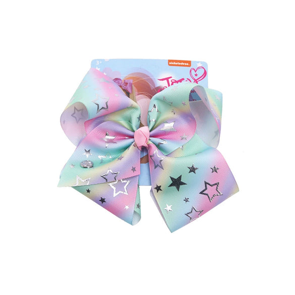 Children Hair Accessories Retro Handmade Unicorn Plaid Cloth Hair Clip