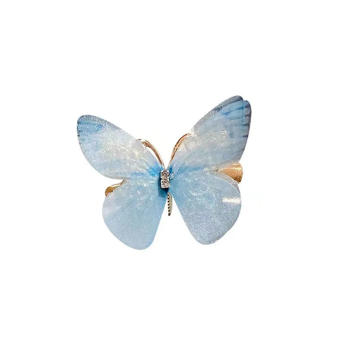 Children'S Antique Hairpin Hanfu Headwear Little Girl Baby'S Movable Butterfly Hair Accessories Xianmei Side Clip Duckbill Clip