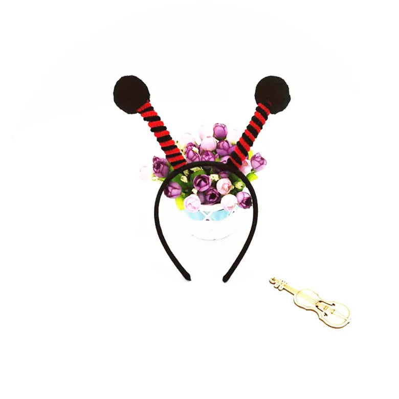 Children'S Day Performance Small Bees Small Ants Animal Antennae Headwear Headband Scarab Performance Props