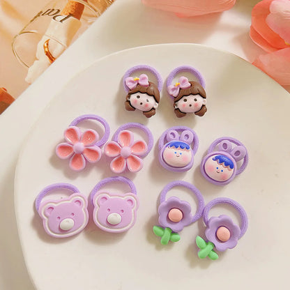 Children'S Hair Accessories Cute Hair Rope Summer New Small Rubber Band Baby Hair Ring Hair Volume Less Thumb Ring Hair Rope Wholesale