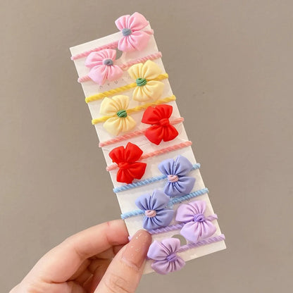 Children'S Hair Accessories Cute Hair Rope Summer New Small Rubber Band Baby Hair Ring Hair Volume Less Thumb Ring Hair Rope Wholesale