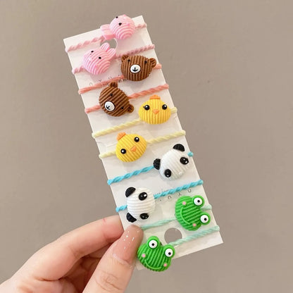 Children'S Hair Accessories Cute Hair Rope Summer New Small Rubber Band Baby Hair Ring Hair Volume Less Thumb Ring Hair Rope Wholesale