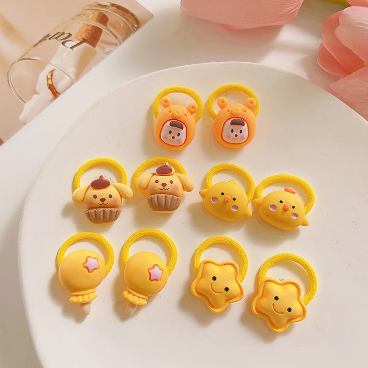 Children'S Hair Accessories Cute Hair Rope Summer New Small Rubber Band Baby Hair Ring Hair Volume Less Thumb Ring Hair Rope Wholesale