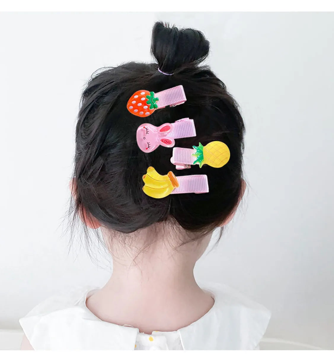 Children'S Hairpin Set Manual Clip Package Cloth Art Hairpin Side Clip Bangs Clip