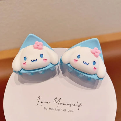 Children'S  Cartoon Cat Ears Small Scratch Clip Cute Baby Does Not Hurt Hair Broken Hairpin Princess Bangs Clip Hair Accessories