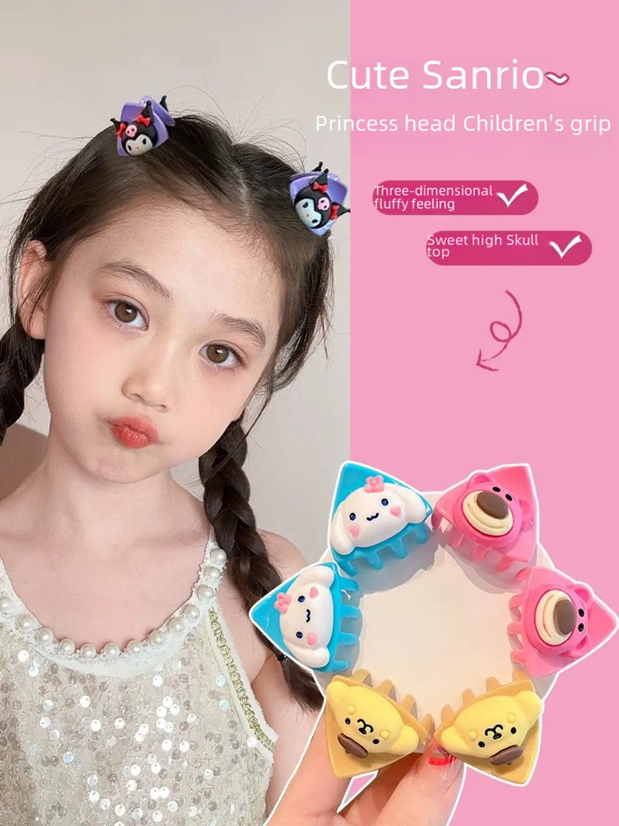 Children'S  Cartoon Cat Ears Small Scratch Clip Cute Baby Does Not Hurt Hair Broken Hairpin Princess Bangs Clip Hair Accessories