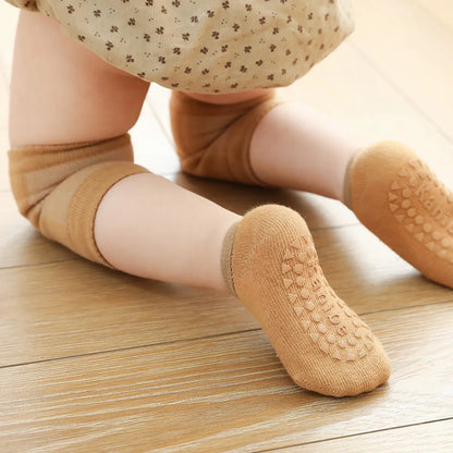 Children Unisex Baby General Simple Style Round Dots Solid Color Nylon Cotton Jacquard Crew Socks 1 Set