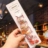 Children's Cartoon Flower Hair Tie Set With Soft Pottery Details Elastic Hair Bands And Cute Hair Accessories