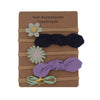 Children's Cloth Flower Bow High Elastic Hairband Set Natural Style Baby Headband Hair Accessories