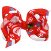 Children's Cloth Handmade Cartoon Bow Printing Hairpin