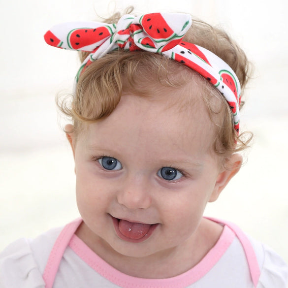 Children's Cloth Handmade Fruit And Lemon Pattern Hair Band