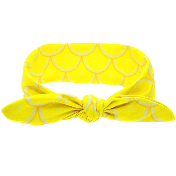 Children's Cloth Handmade Fruit And Lemon Pattern Hair Band