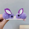 Children's Cloth Rabbit Duckbill Clip Handmade Cartoon Hairpin