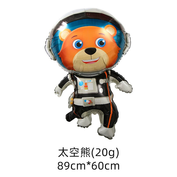 Children's Construction Vehicle Round Aluminum Foil Balloon Party Decoration For Birthday Celebrations And Events