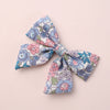 Children's Hairpin Handmade Cotton And Linen Plaid Bow Hair Accessory