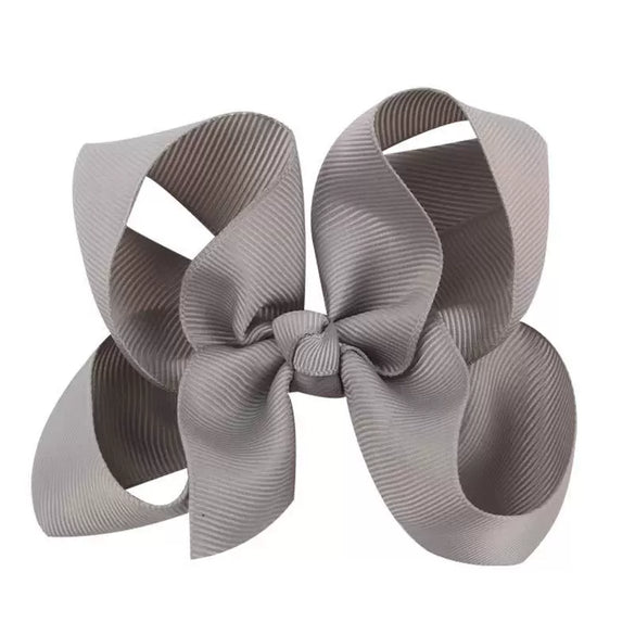 Children's Handmade Cloth Bow Flower Hair Clip Duckbill Hairpin Colorful Headwear