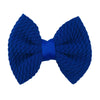 Children's Handmade Cloth Mini Bow Hair Accessories With Solid Color Pattern