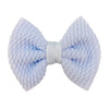 Children's Handmade Cloth Mini Bow Hair Accessories With Solid Color Pattern