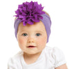 Children's Handmade Cloth Nylon Lotus Flower Elastic Headband