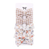 Children's Handmade Fabric Floral Bow Hair Clip Set Simple Fresh Baby Hair Accessories Right Side Hairpins