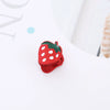 Children's Metal Cartoon Fruit Animal Style Baking Varnish Hair Clip Hair Accessories