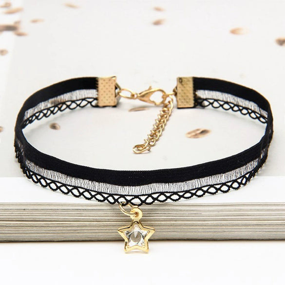 Children's Necklace Girls' Fashion Collarbone Chain Girls' Allmatch Simple Necklace Accessories Princess Baby Jewelry