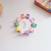 Children's Plastic Resin Handmade Solid Color Hair Clip