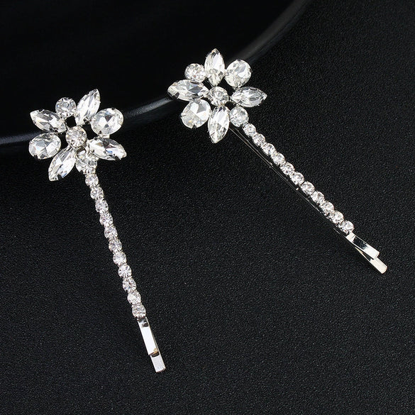 Children's Rhinestone Handset Diamond Hair Clip Hair Accessories