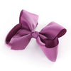 Children's Solid Color Cloth Bow Hair Clip Pointed Bb Clip Flower Headdress For Girls Baby Bow Hairpin Accessory
