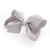 Children's Solid Color Cloth Bow Hair Clip Pointed Bb Clip Flower Headdress For Girls Baby Bow Hairpin Accessory