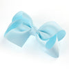 Children's Solid Color Cloth Bow Hair Clip Pointed Bb Clip Flower Headdress For Girls Baby Bow Hairpin Accessory