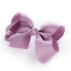 Children's Solid Color Cloth Bow Hair Clip Pointed Bb Clip Flower Headdress For Girls Baby Bow Hairpin Accessory