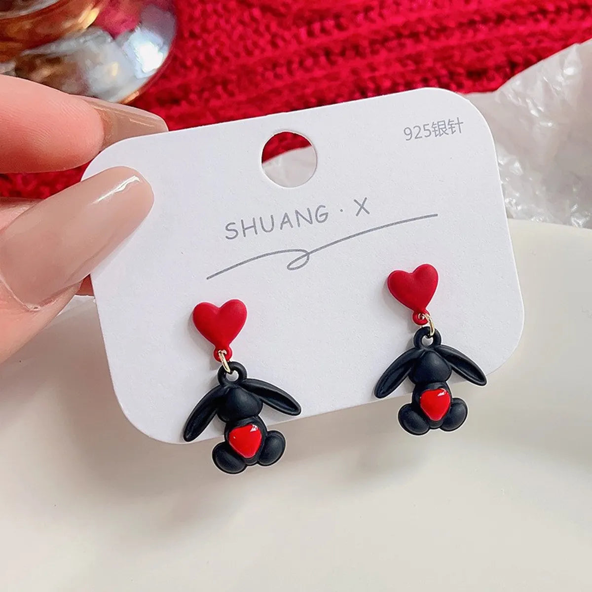 Chinoiserie Animal Alloy Plating Artificial Pearls Women'S Drop Earrings 1 Pair