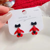 Chinoiserie Animal Alloy Plating Artificial Pearls Women'S Drop Earrings 1 Pair