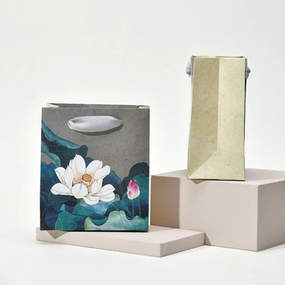 Chinoiserie Flower Jewelry Packaging Bags