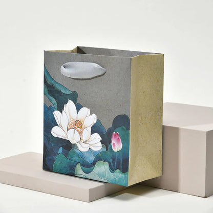 Chinoiserie Flower Jewelry Packaging Bags