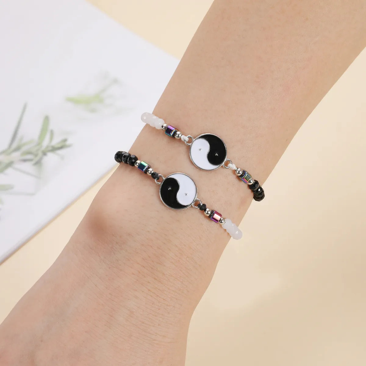 Chinoiserie Gossip Artificial Crystal Alloy Wholesale Bracelets