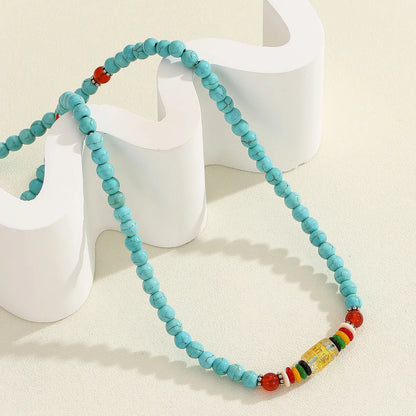 Chinoiserie Round Turquoise Wholesale Bracelets