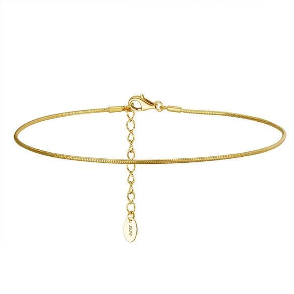 Chopin Chain 925 Silver Geometric Personality Hip Hop Clavicle Chain