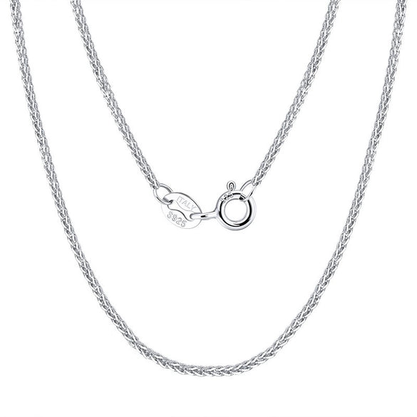 Chopin Chain 925 Silver Geometric Personality Hip Hop Clavicle Chain