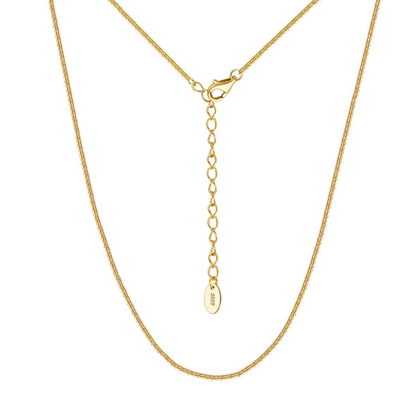 Chopin Chain 925 Silver Geometric Personality Hip Hop Clavicle Chain