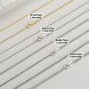 Chopin Chain 925 Silver Geometric Personality Hip Hop Clavicle Chain