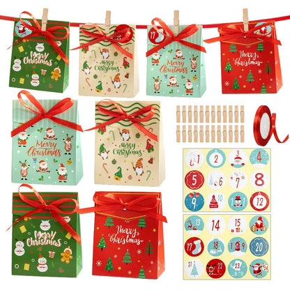 Christmas Cartoon Style Cartoon Paper Party Gift Wrapping Supplies