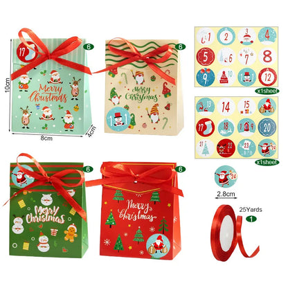 Christmas Cartoon Style Cartoon Paper Party Gift Wrapping Supplies