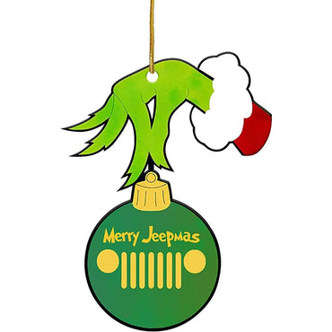 Christmas Cartoon Style Christmas Tree Letter Arylic Indoor Party Festival Hanging Ornaments