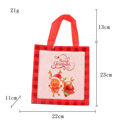 Christmas Cartoon Style Simple Style Elk Nonwoven Family Gathering Daily Festival Gift Bags