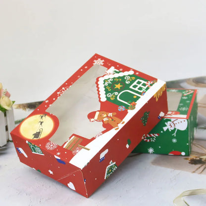 Christmas Christmas House Snowman Paper Banquet Party Gift Wrapping Supplies